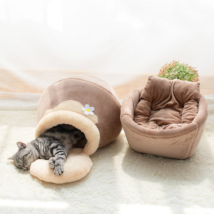 Honey Jar Cat Bed