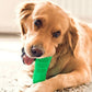 Rubber Dog Stick Toothbrush Green